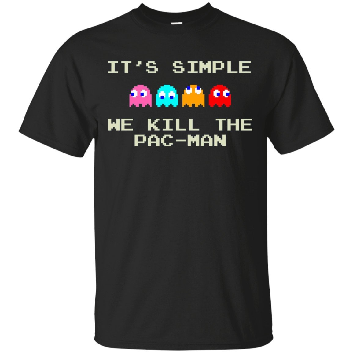 T-Shirts Black / S Pacmanok T-Shirt