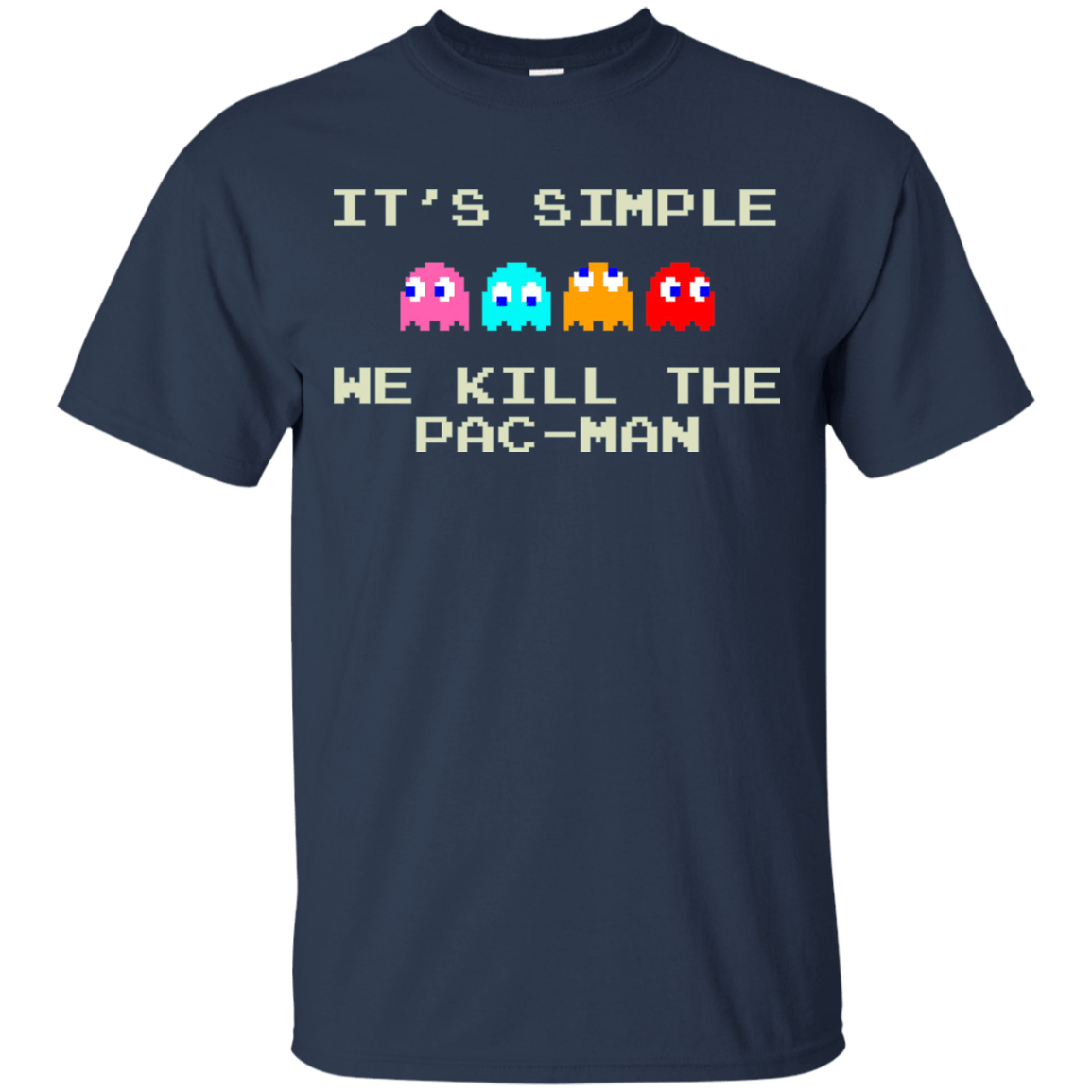 T-Shirts Navy / S Pacmanok T-Shirt