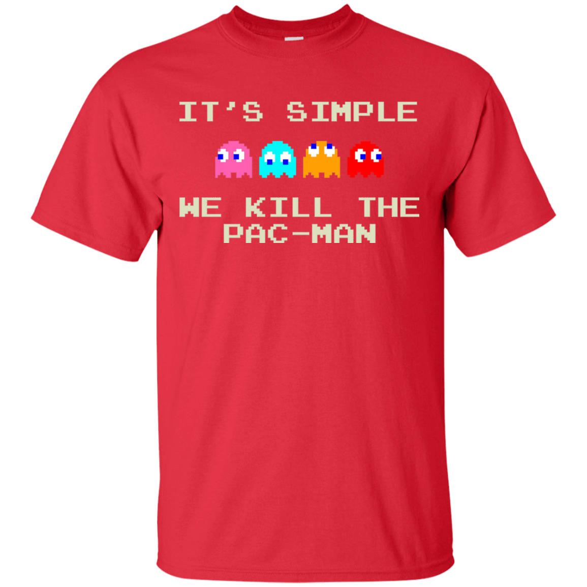 T-Shirts Red / S Pacmanok T-Shirt