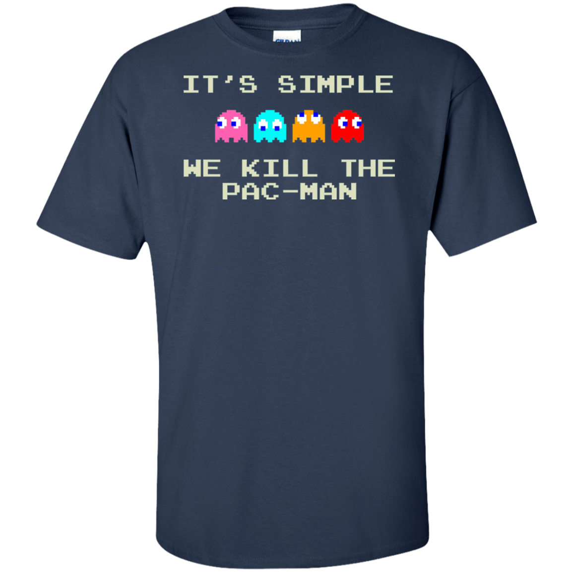 T-Shirts Navy / XLT Pacmanok Tall T-Shirt