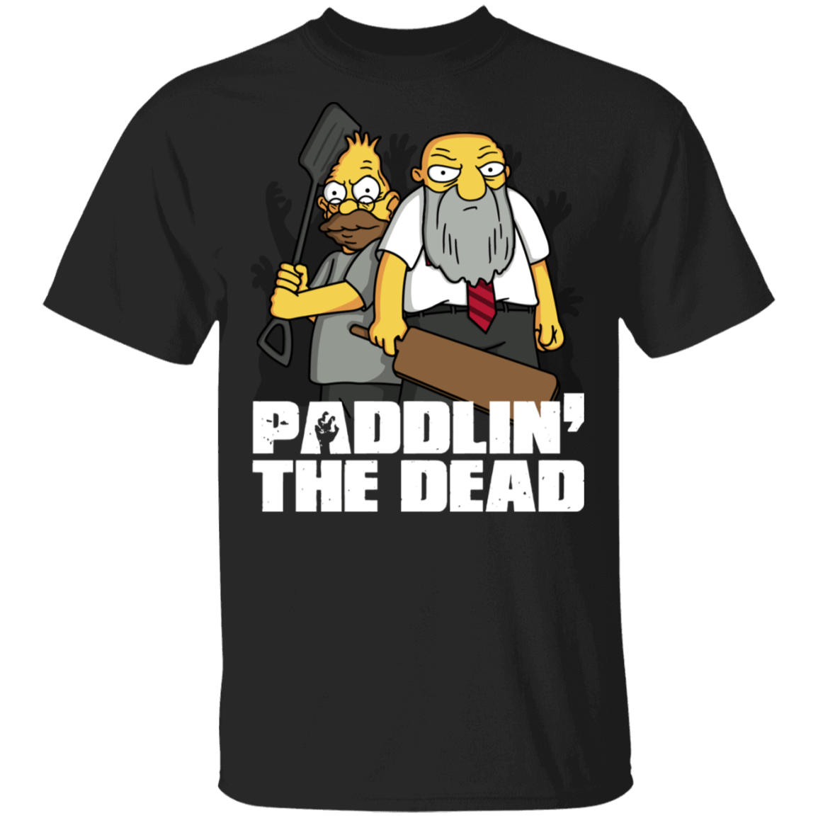 T-Shirts Black / S Paddlin The Dead T-Shirt