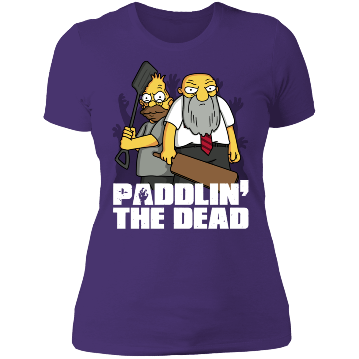 T-Shirts Purple Rush/ / S Paddlin The Dead Women's Premium T-Shirt
