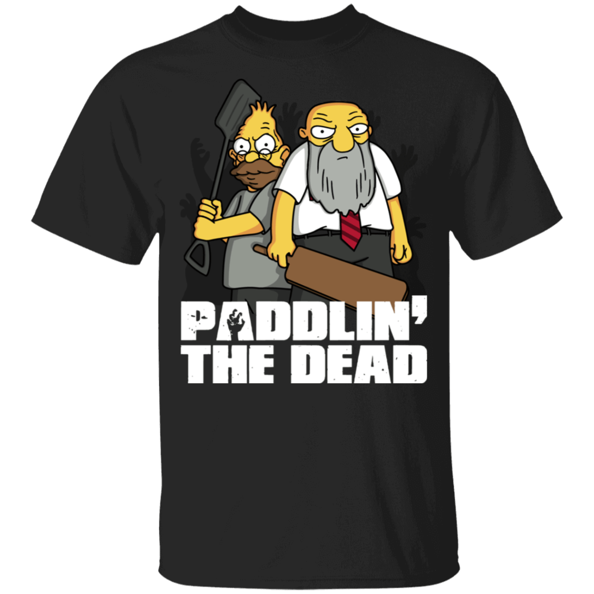 T-Shirts Black / YXS Paddlin The Dead Youth T-Shirt