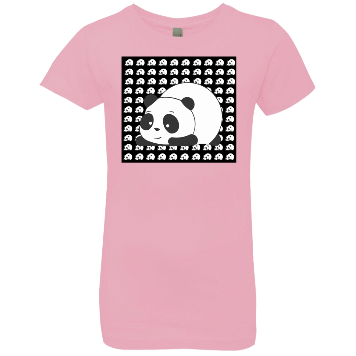 T-Shirts Light Pink / YXS Panda Girls Premium T-Shirt