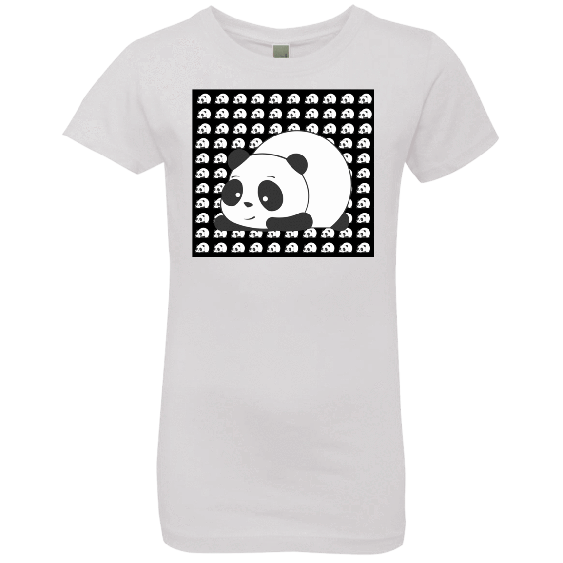 T-Shirts White / YXS Panda Girls Premium T-Shirt