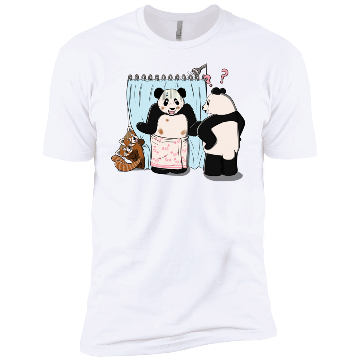 T-Shirts White / YXS Panda Infidelity Boys Premium T-Shirt