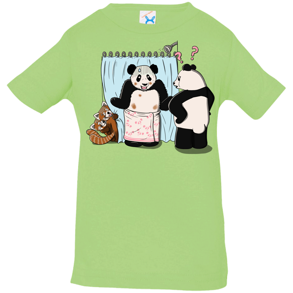 T-Shirts Key Lime / 6 Months Panda Infidelity Infant Premium T-Shirt