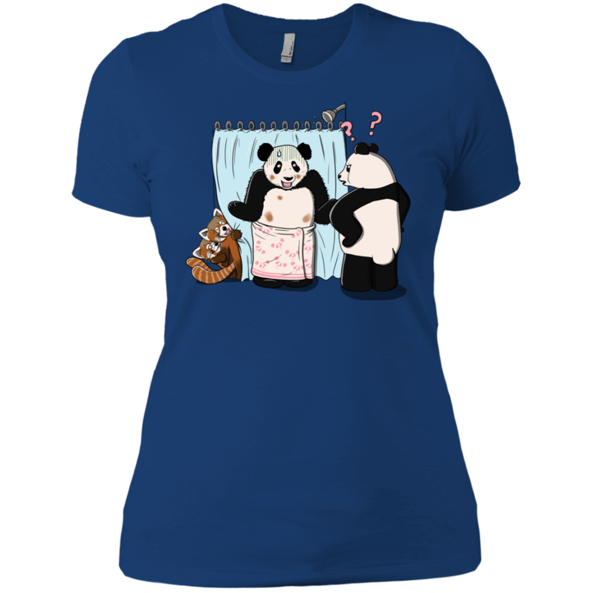 T-Shirts Royal / X-Small Panda Infidelity Women's Premium T-Shirt