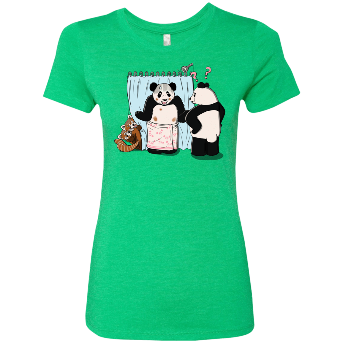 T-Shirts Envy / S Panda Infidelity Women's Triblend T-Shirt