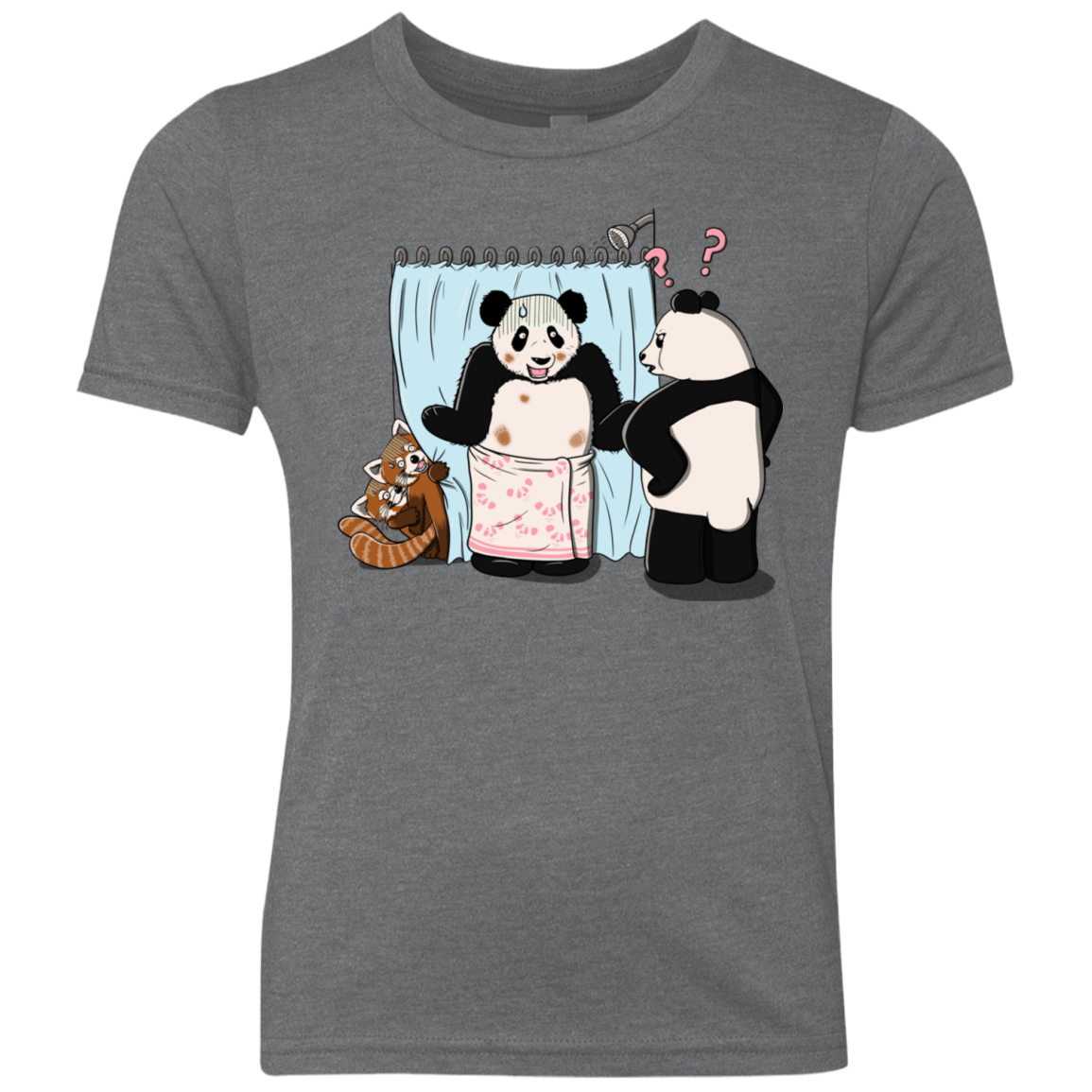 T-Shirts Premium Heather / YXS Panda Infidelity Youth Triblend T-Shirt