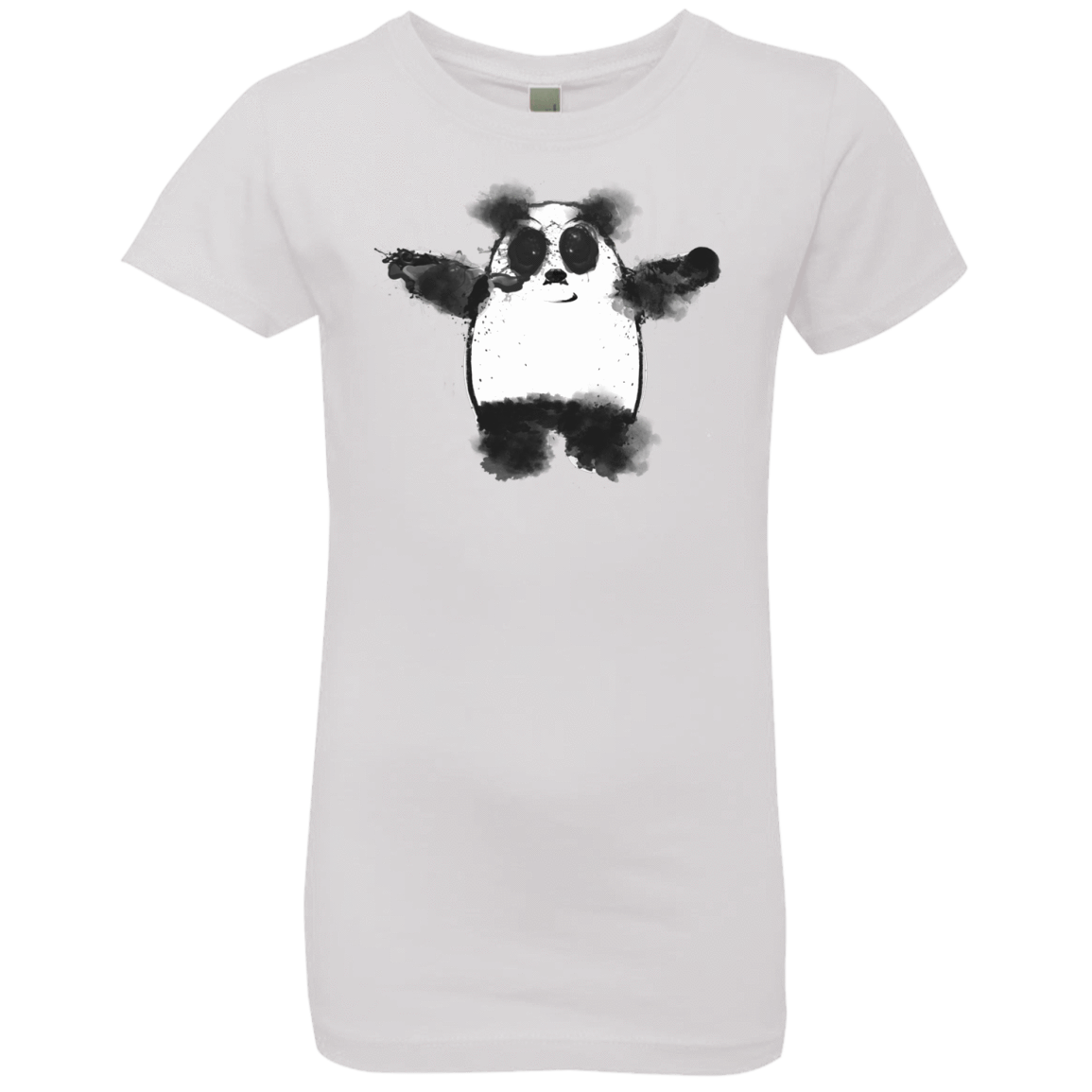 T-Shirts White / YXS Panda Ink Girls Premium T-Shirt