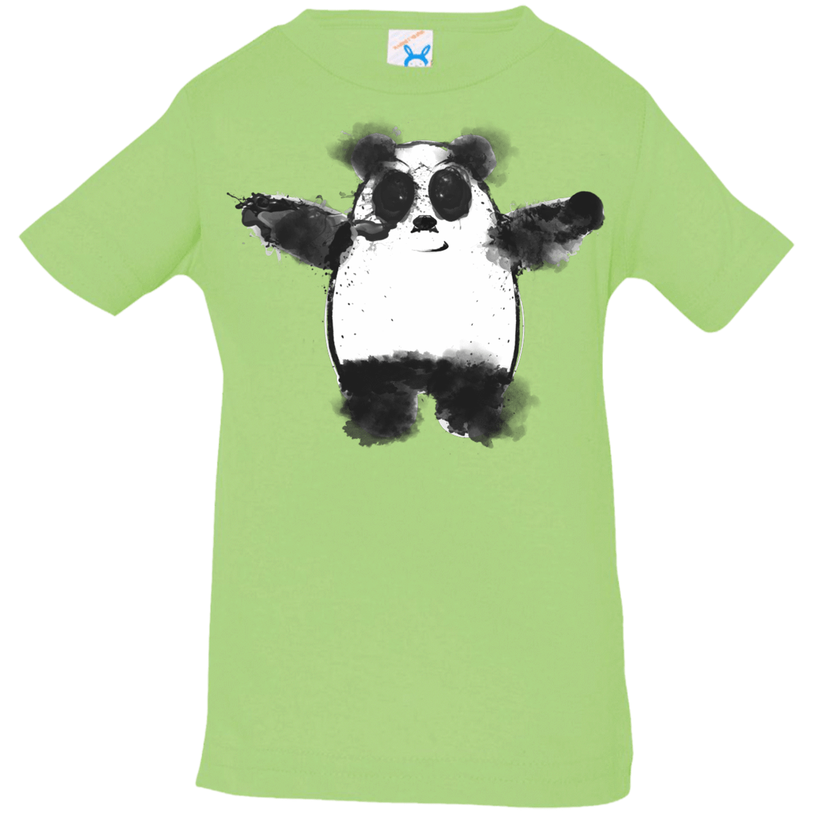 T-Shirts Key Lime / 6 Months Panda Ink Infant Premium T-Shirt
