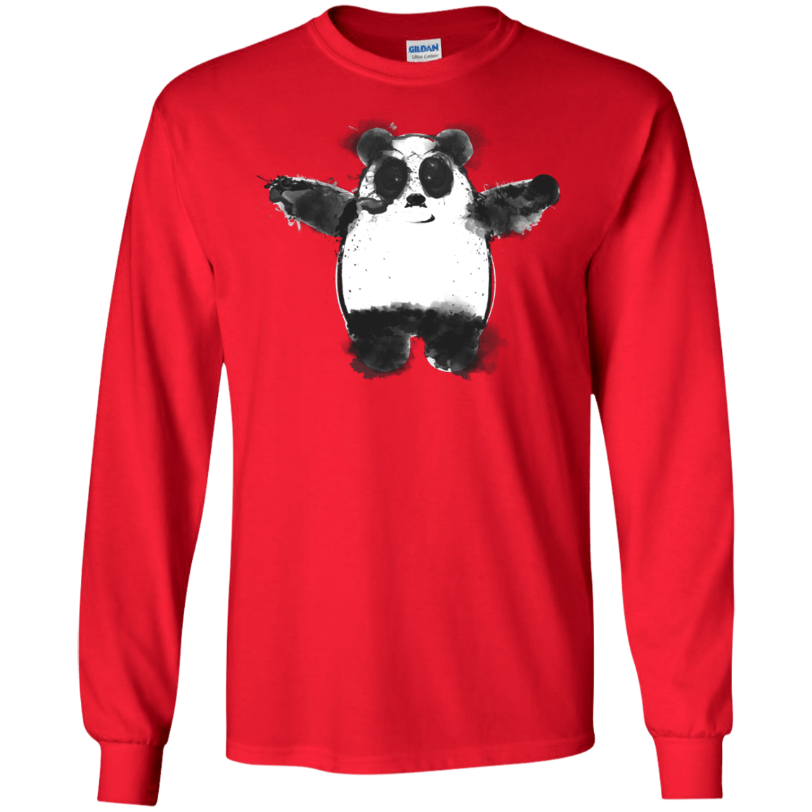 Panda Ink Men's Long Sleeve T-Shirt