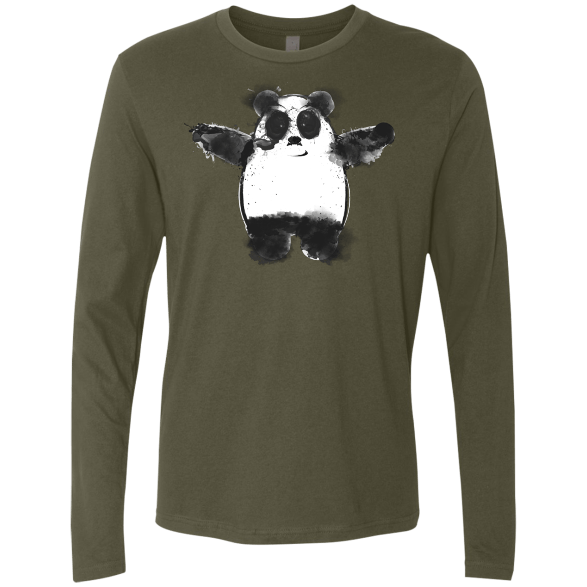 Panda Ink Men's Premium Long Sleeve