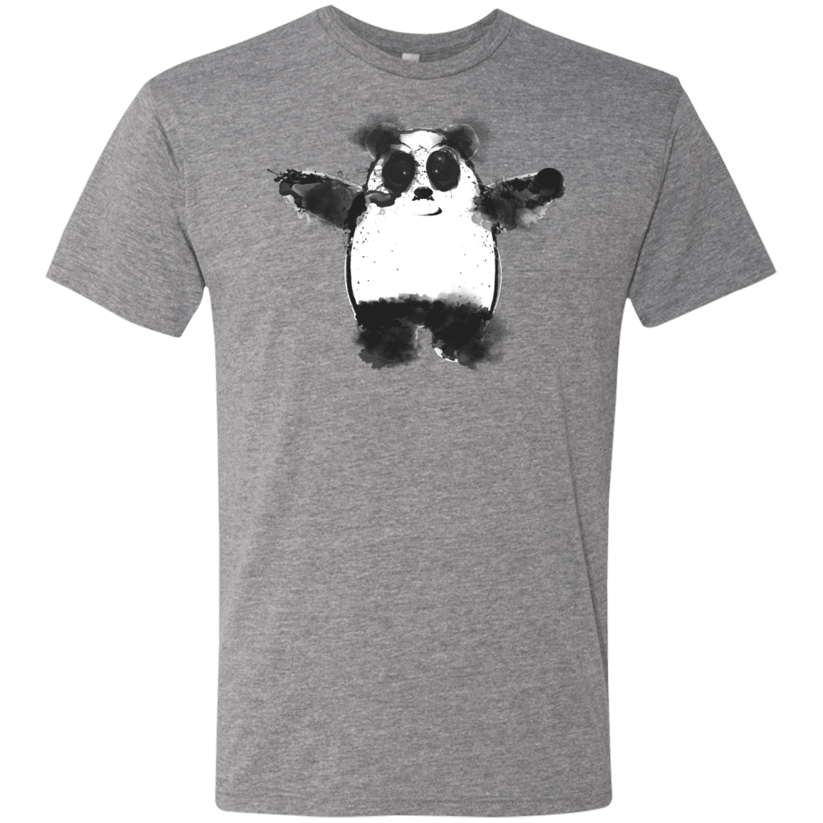 T-Shirts Premium Heather / S Panda Ink Men's Triblend T-Shirt