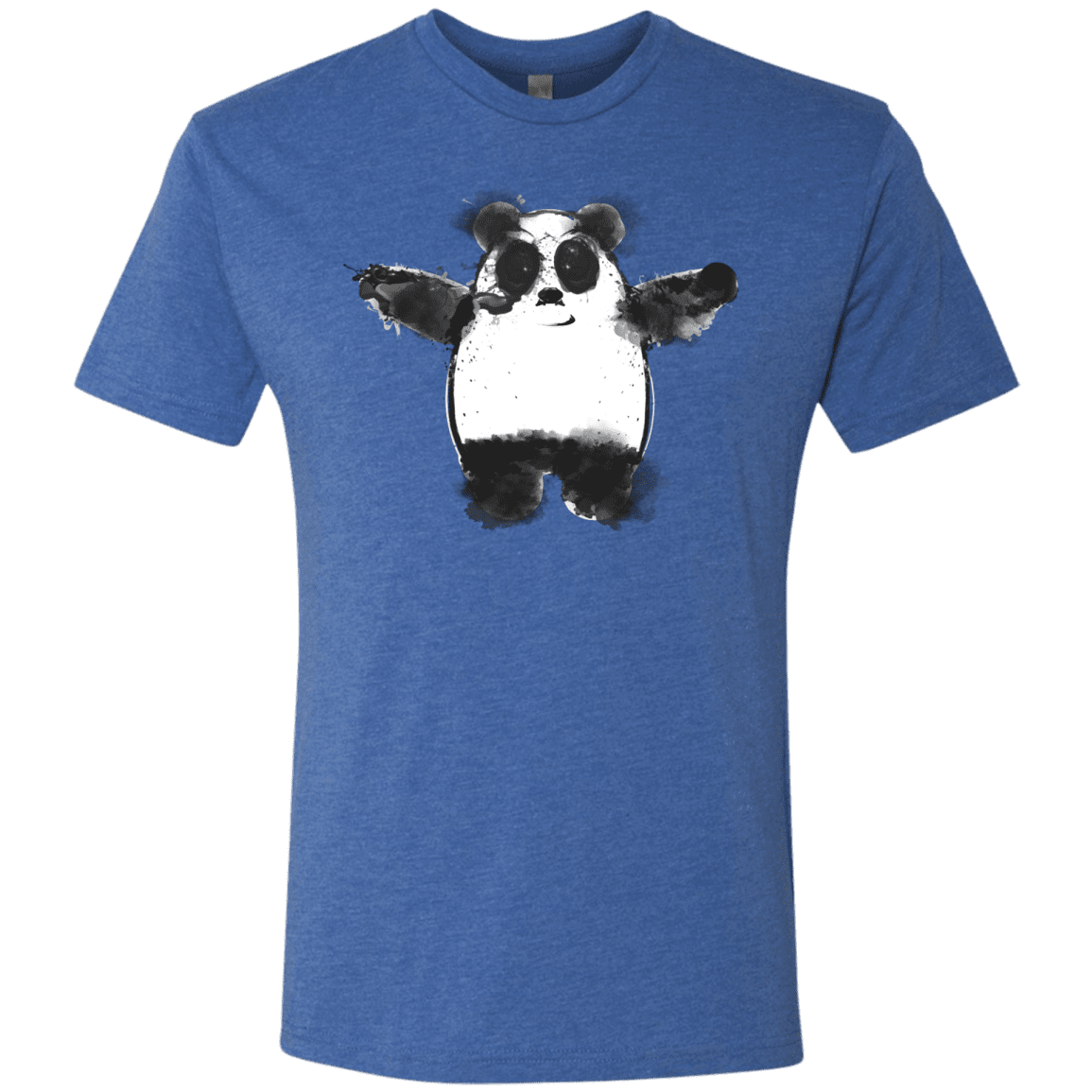 T-Shirts Vintage Royal / S Panda Ink Men's Triblend T-Shirt