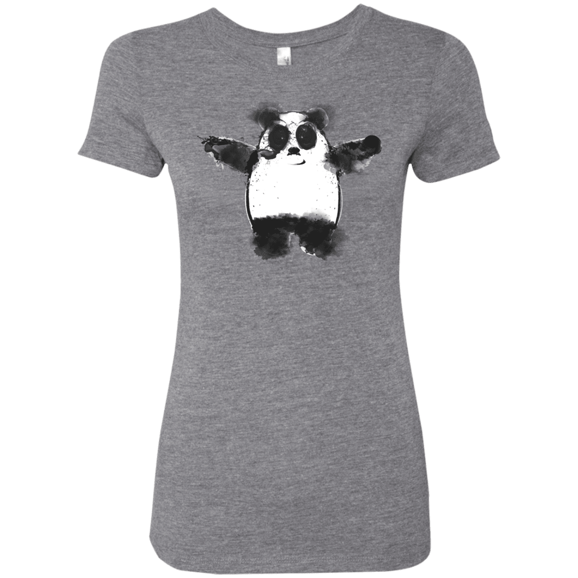 T-Shirts Premium Heather / S Panda Ink Women's Triblend T-Shirt