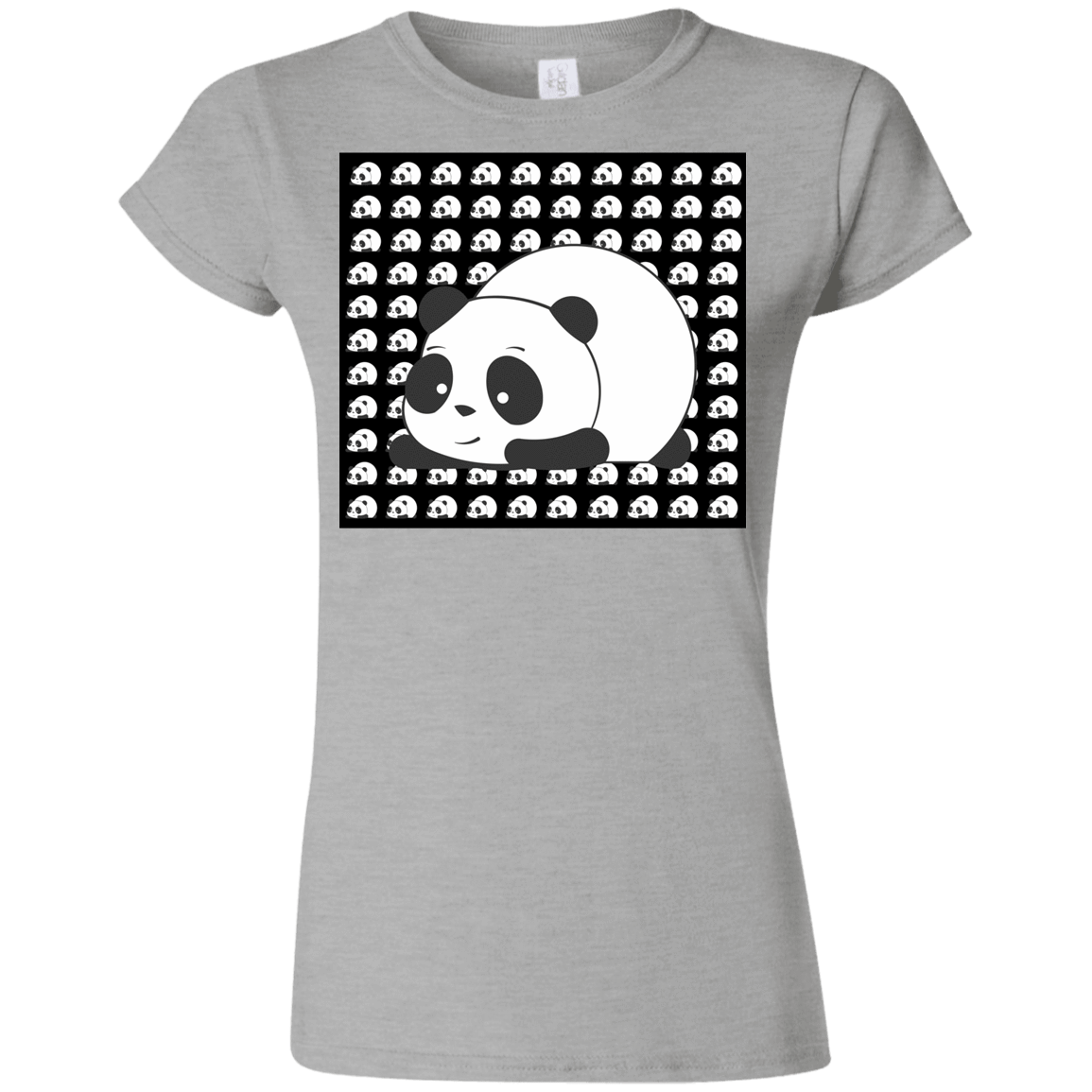 T-Shirts Sport Grey / S Panda Junior Slimmer-Fit T-Shirt