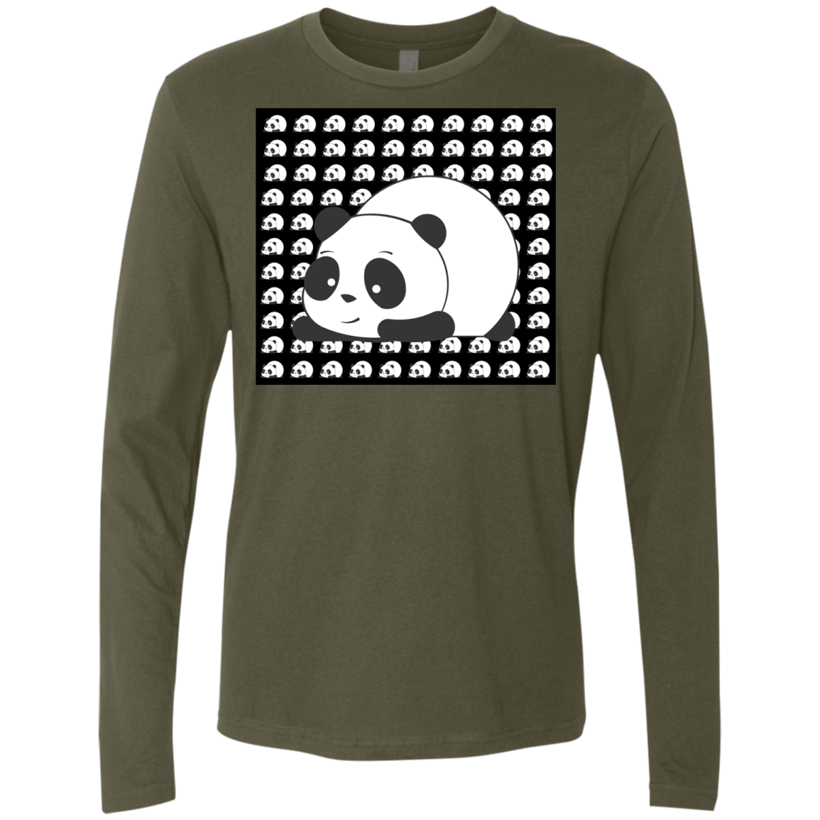Panda Men's Premium Long Sleeve