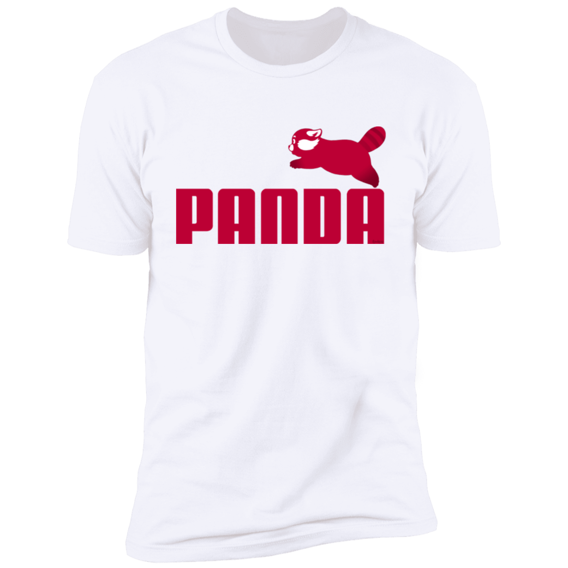 T-Shirts White / S Panda Men's Premium T-Shirt