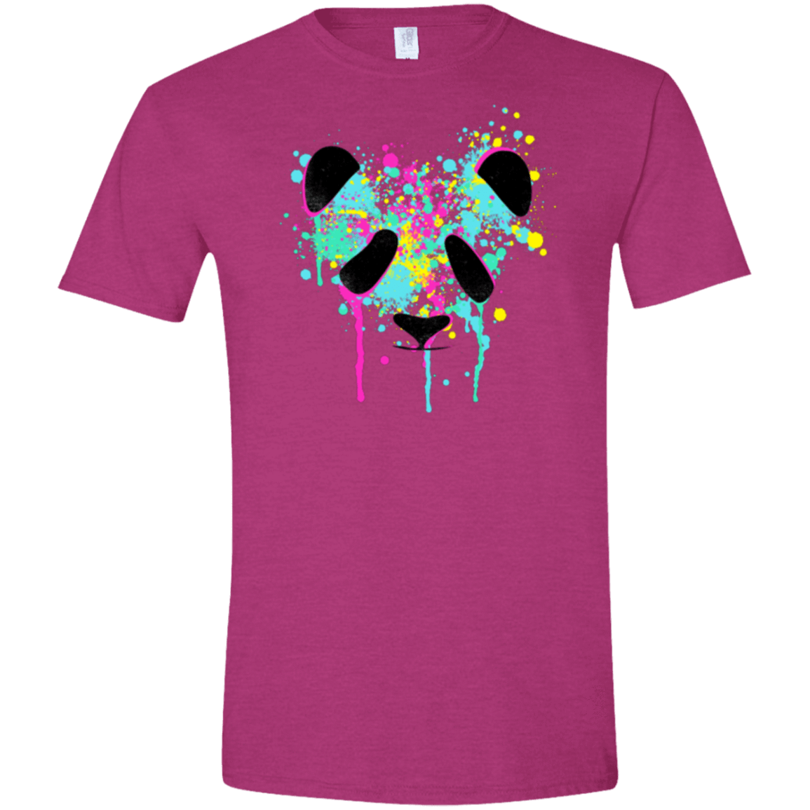 T-Shirts Antique Heliconia / S Panda Soul Men's Semi-Fitted Softstyle