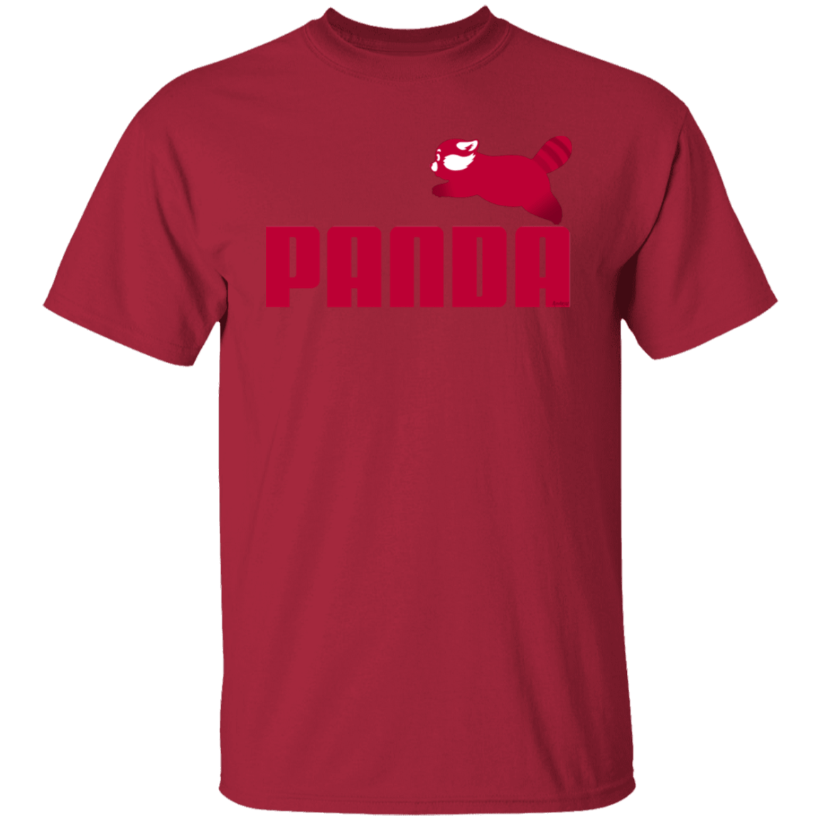 T-Shirts Cardinal / S Panda T-Shirt