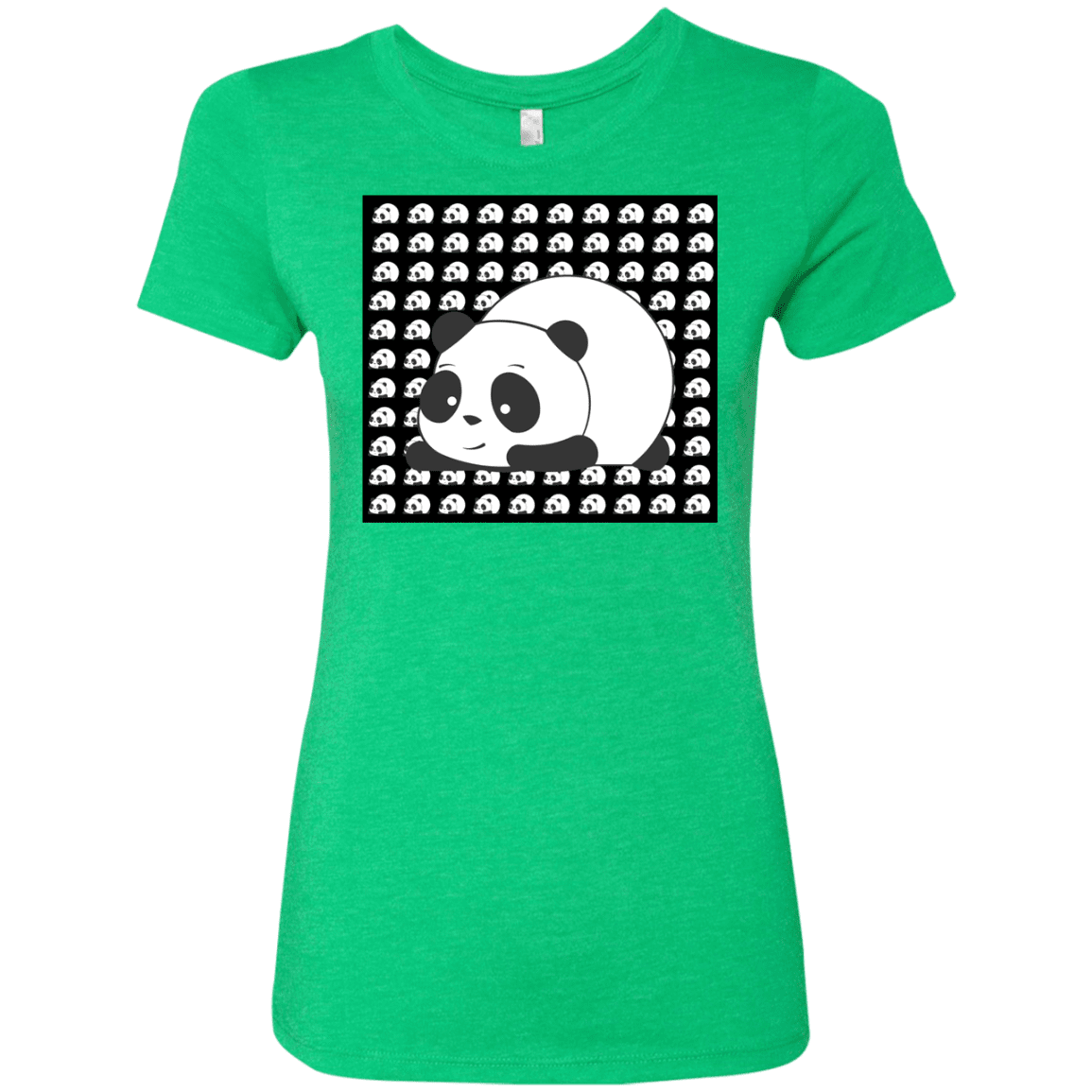 T-Shirts Envy / S Panda Women's Triblend T-Shirt