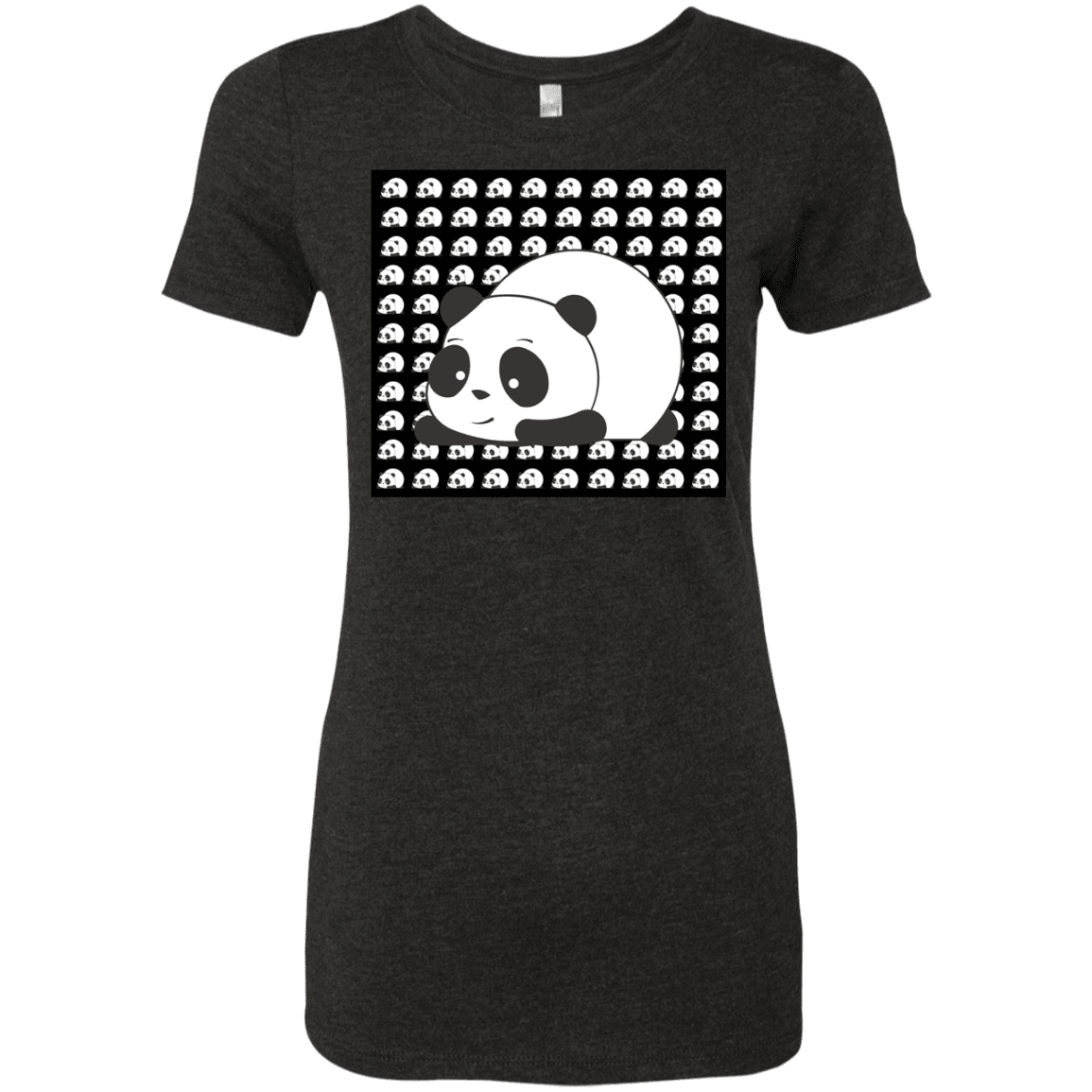 T-Shirts Vintage Black / S Panda Women's Triblend T-Shirt