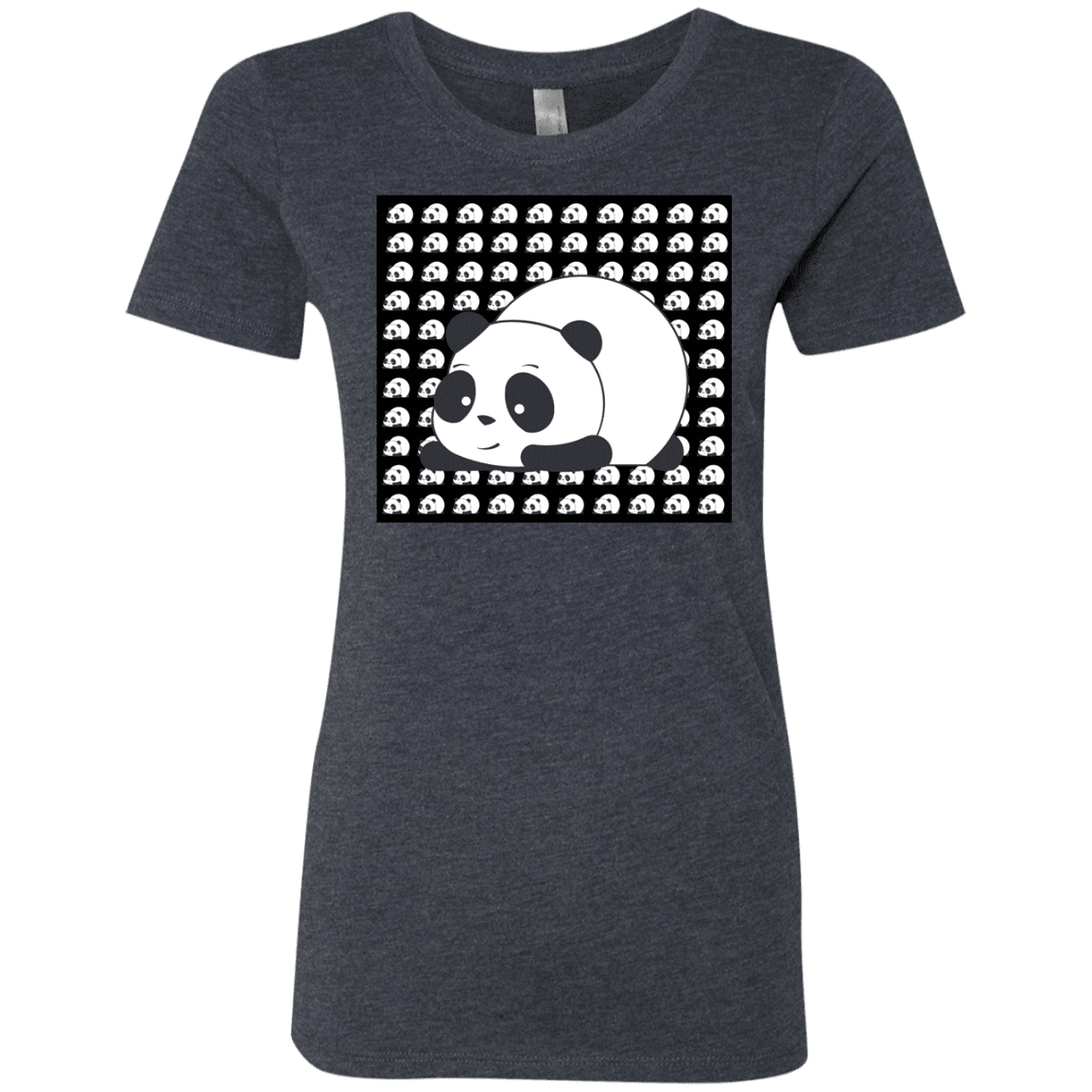 T-Shirts Vintage Navy / S Panda Women's Triblend T-Shirt