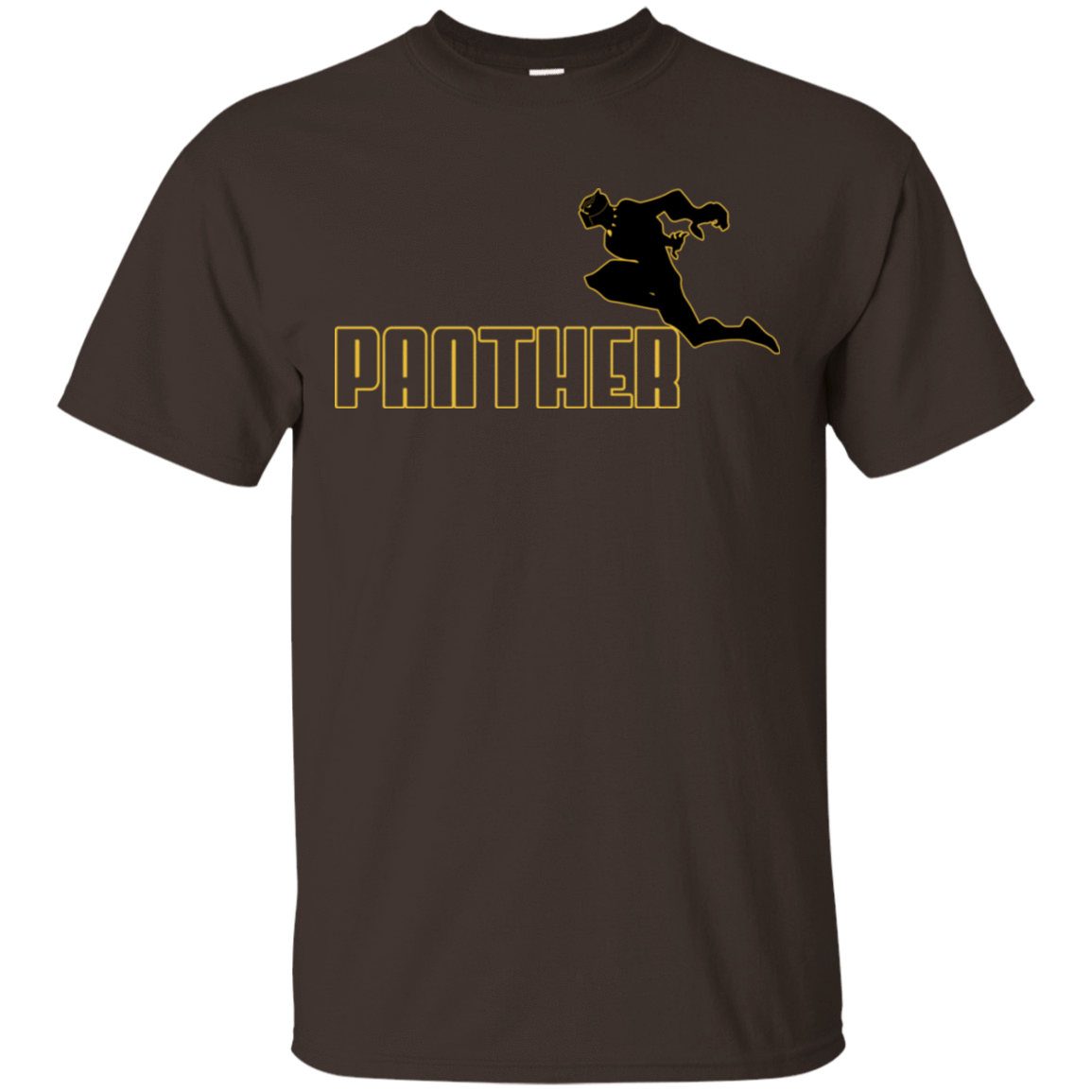 T-Shirts Dark Chocolate / S Panther Sports Wear T-Shirt