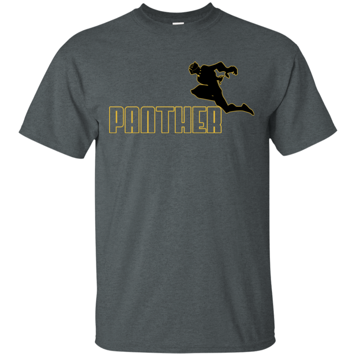 T-Shirts Dark Heather / S Panther Sports Wear T-Shirt