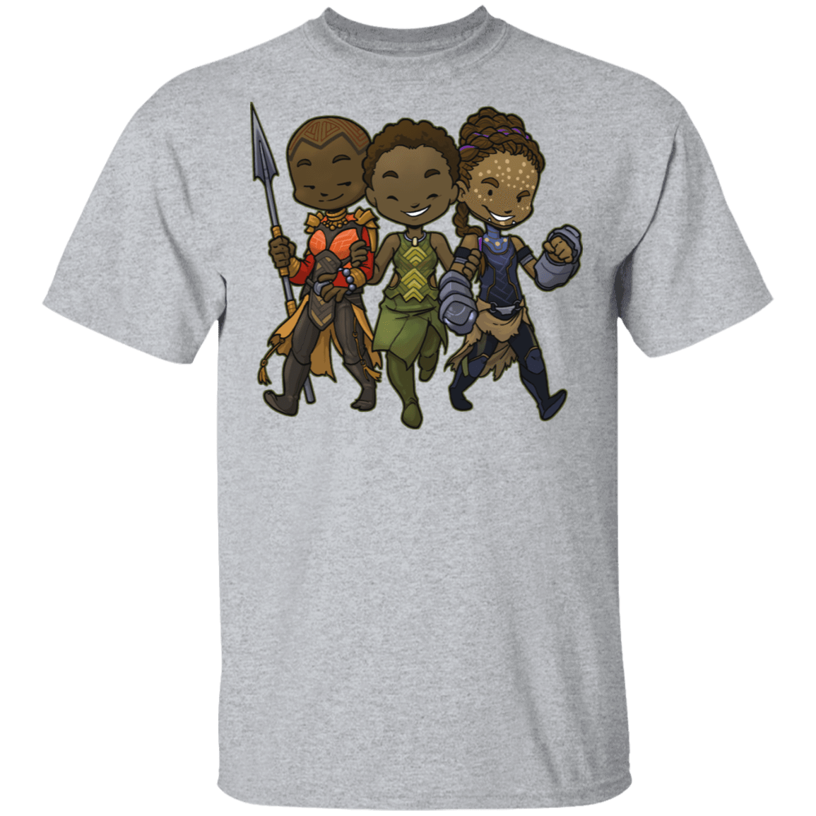 T-Shirts Sport Grey / S Panther Trio T-Shirt