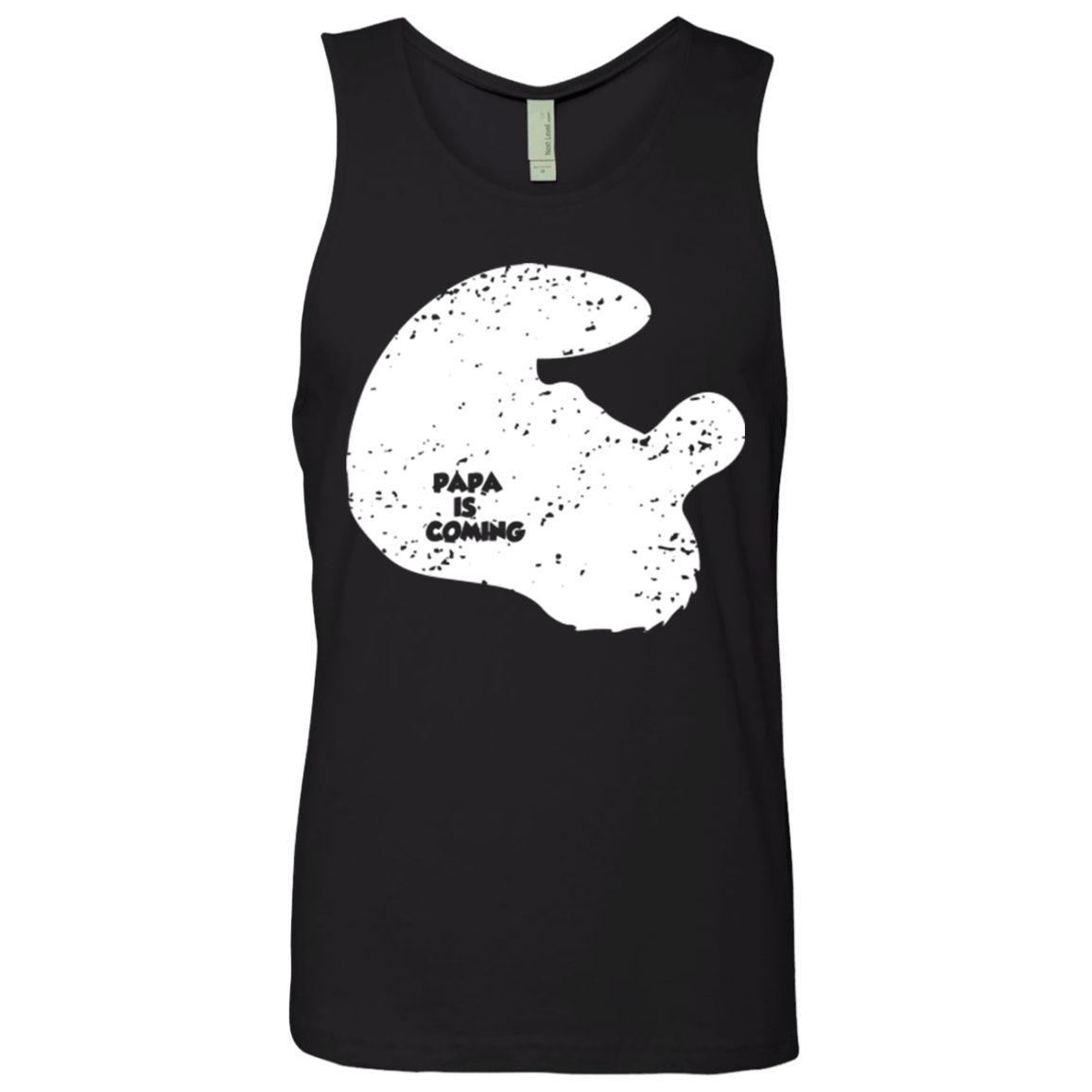 T-Shirts Black / Small Papa Is Coming Men's Premium Tank Top