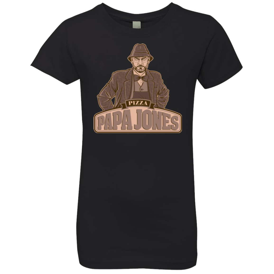 T-Shirts Black / YXS Papa Jones Girls Premium T-Shirt