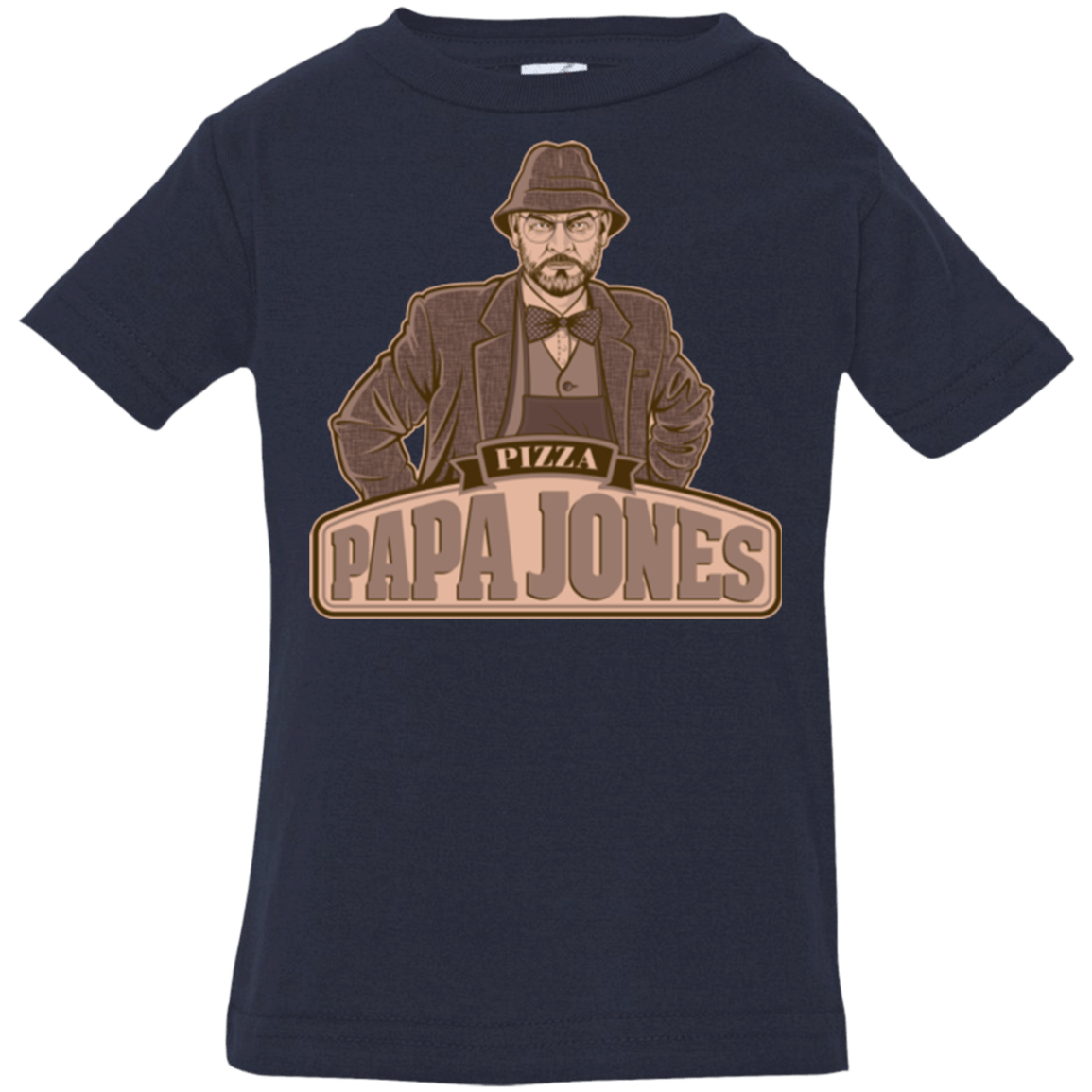 T-Shirts Navy / 6 Months Papa Jones Infant PremiumT-Shirt