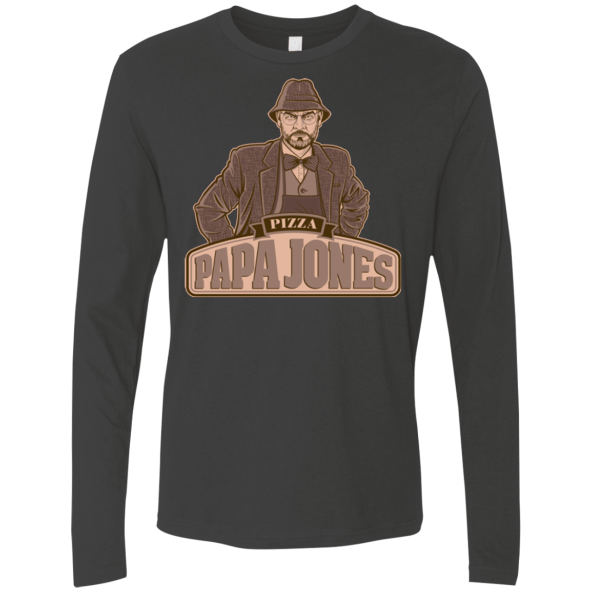 T-Shirts Heavy Metal / Small Papa Jones Men's Premium Long Sleeve