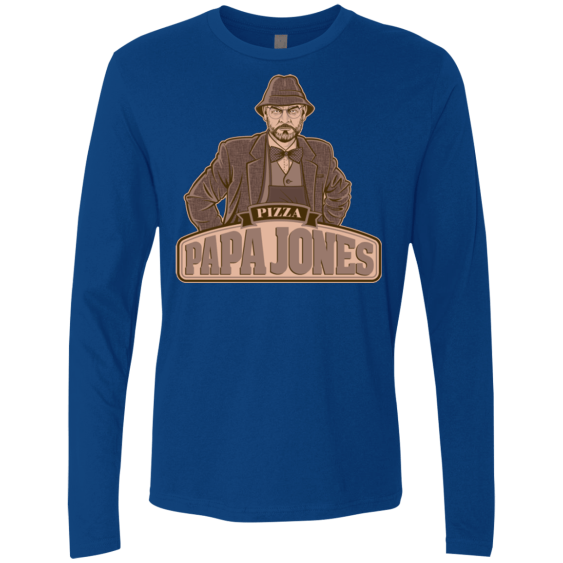 T-Shirts Royal / Small Papa Jones Men's Premium Long Sleeve