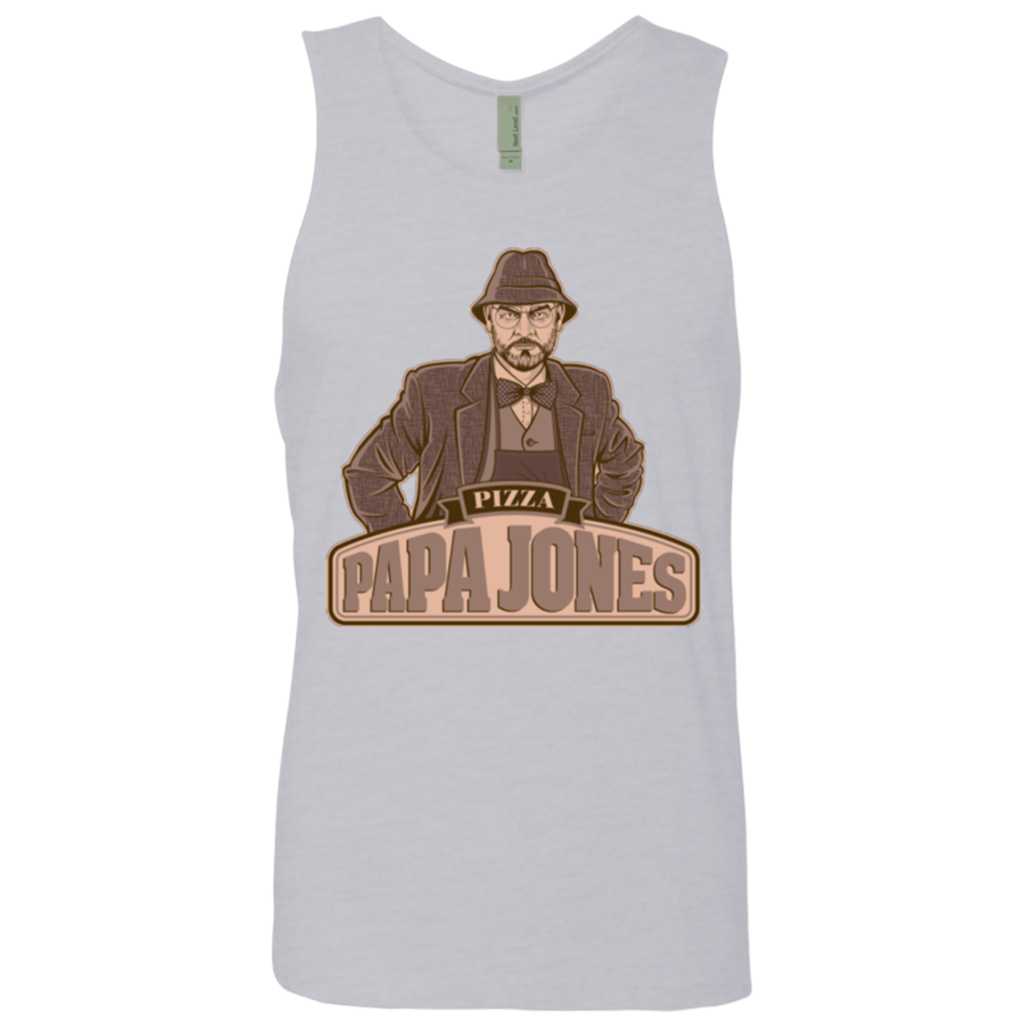 T-Shirts Heather Grey / Small Papa Jones Men's Premium Tank Top