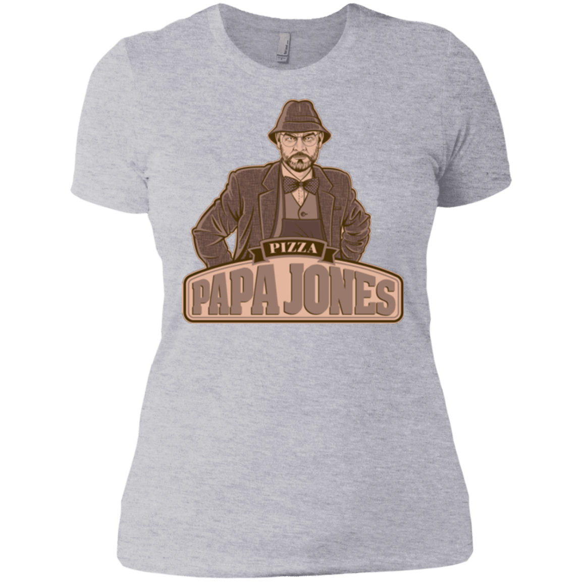 T-Shirts Heather Grey / X-Small Papa Jones Women's Premium T-Shirt