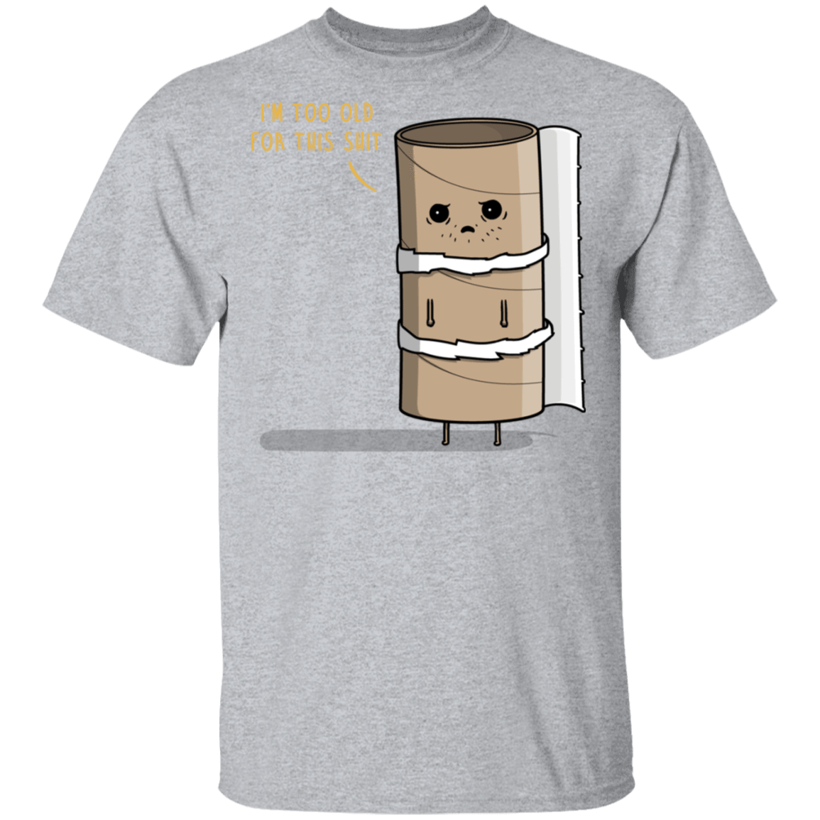 T-Shirts Sport Grey / S Paper Role T-Shirt