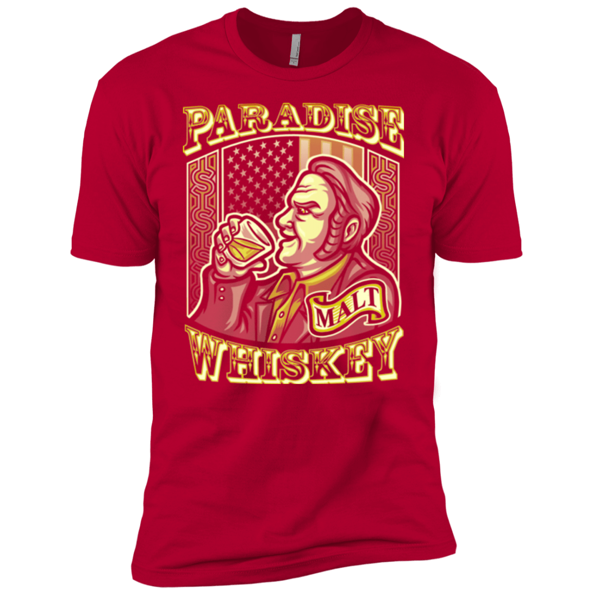 T-Shirts Red / YXS Paradise Whiskey Boys Premium T-Shirt