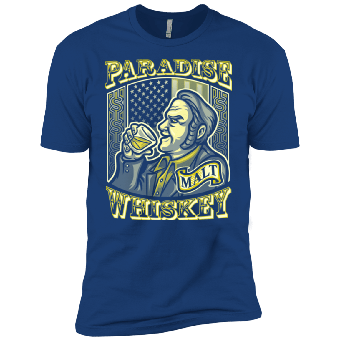 T-Shirts Royal / YXS Paradise Whiskey Boys Premium T-Shirt