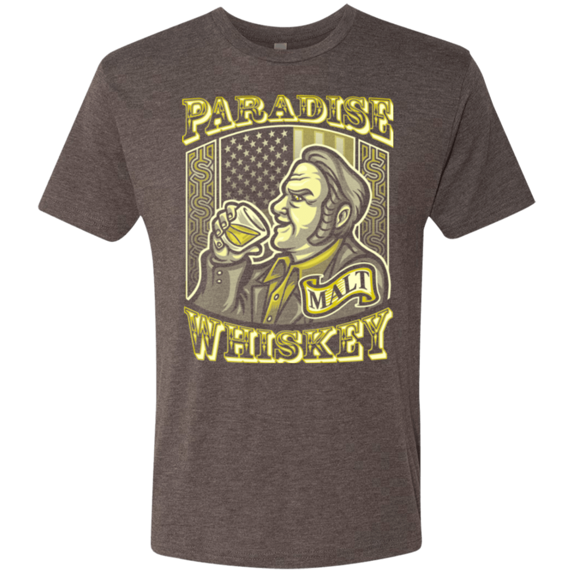 T-Shirts Macchiato / Small Paradise Whiskey Men's Triblend T-Shirt