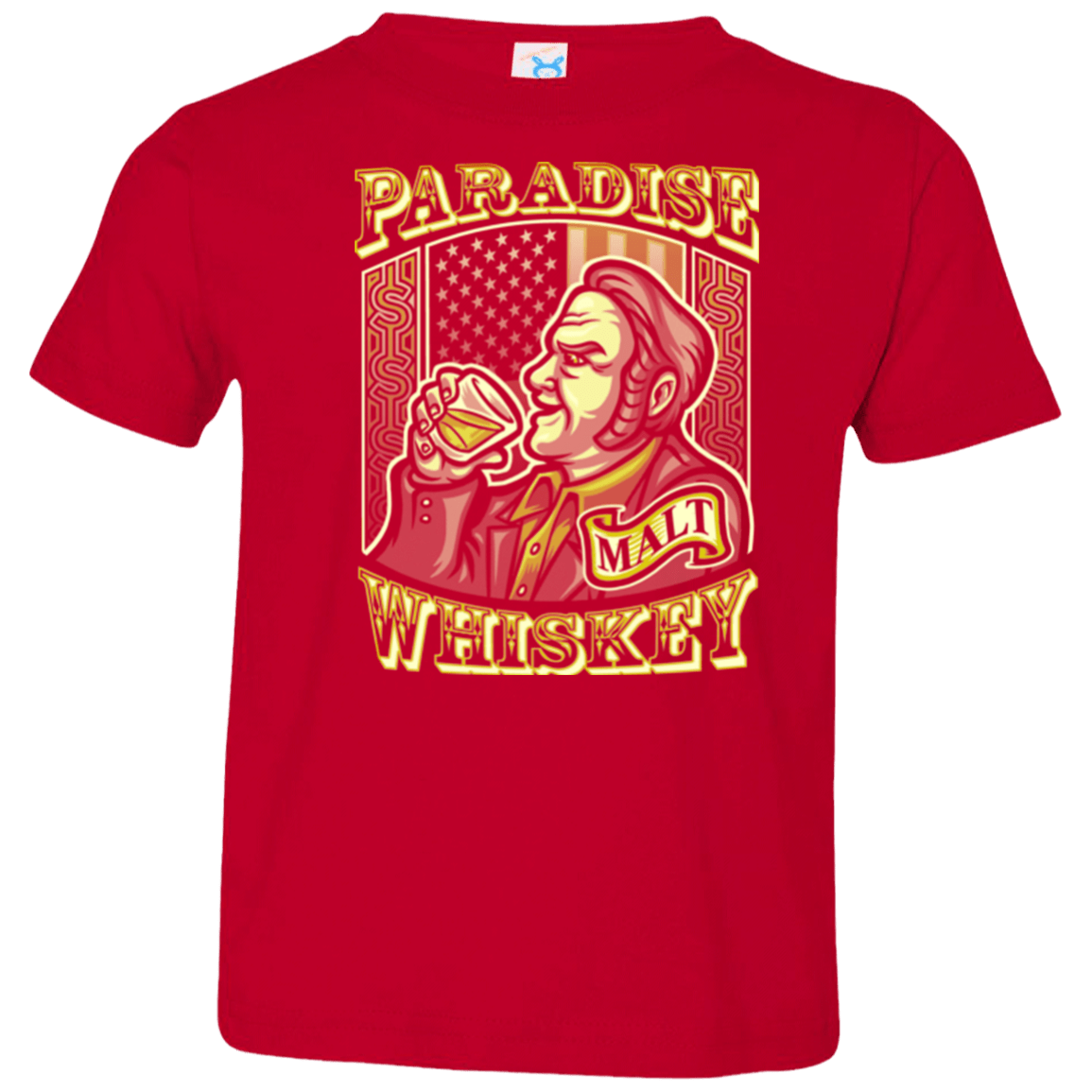 T-Shirts Red / 2T Paradise Whiskey Toddler Premium T-Shirt