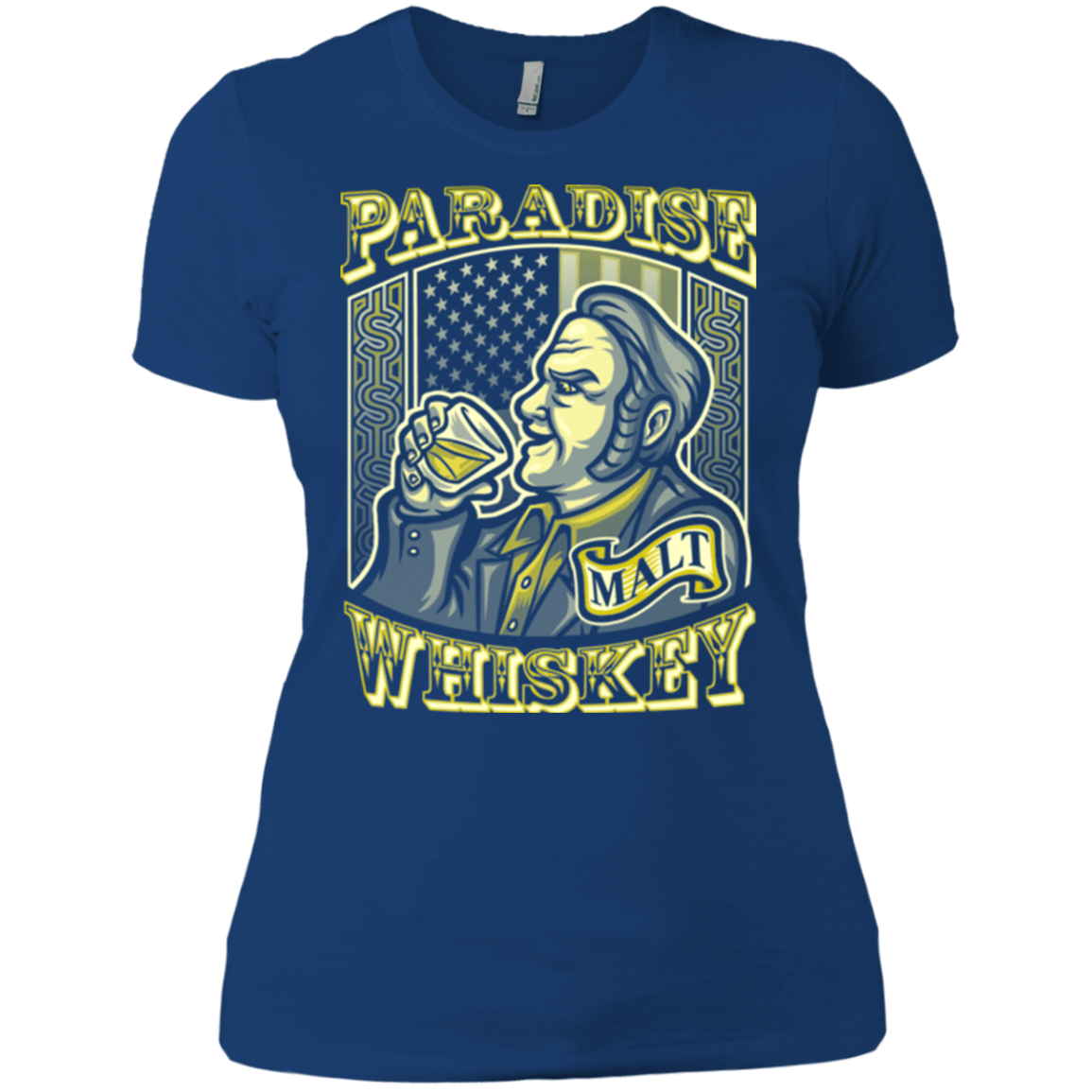 T-Shirts Royal / X-Small Paradise Whiskey Women's Premium T-Shirt