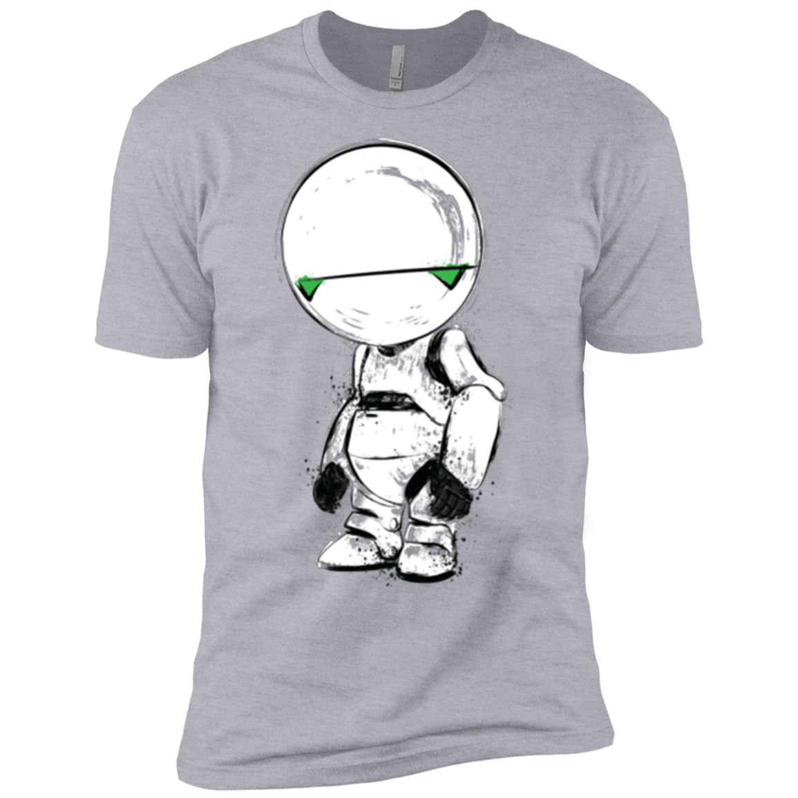 T-Shirts Heather Grey / YXS Paranoid Android Boys Premium T-Shirt