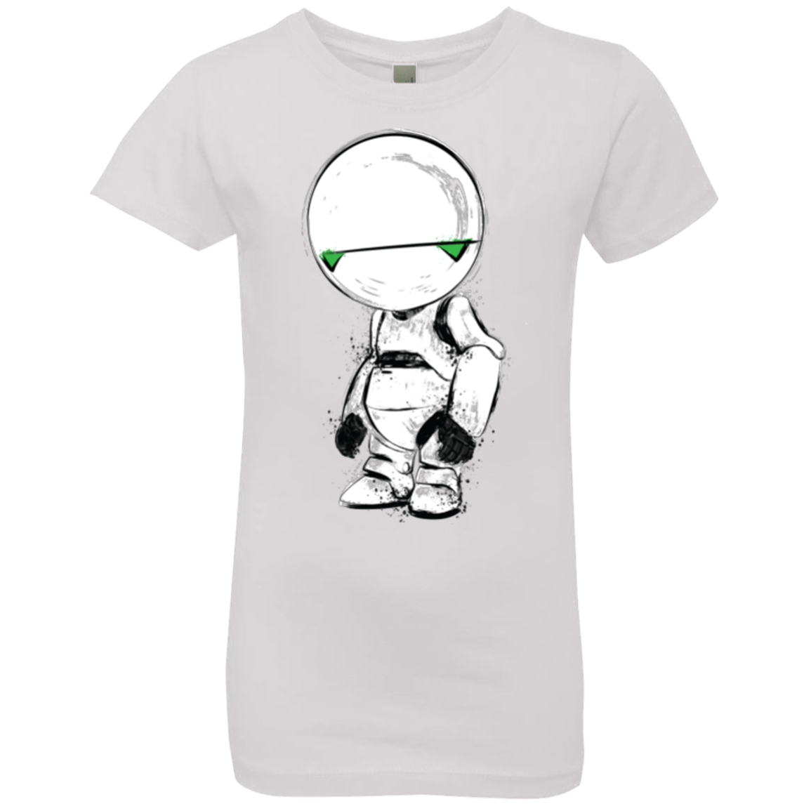 T-Shirts White / YXS Paranoid Android Girls Premium T-Shirt