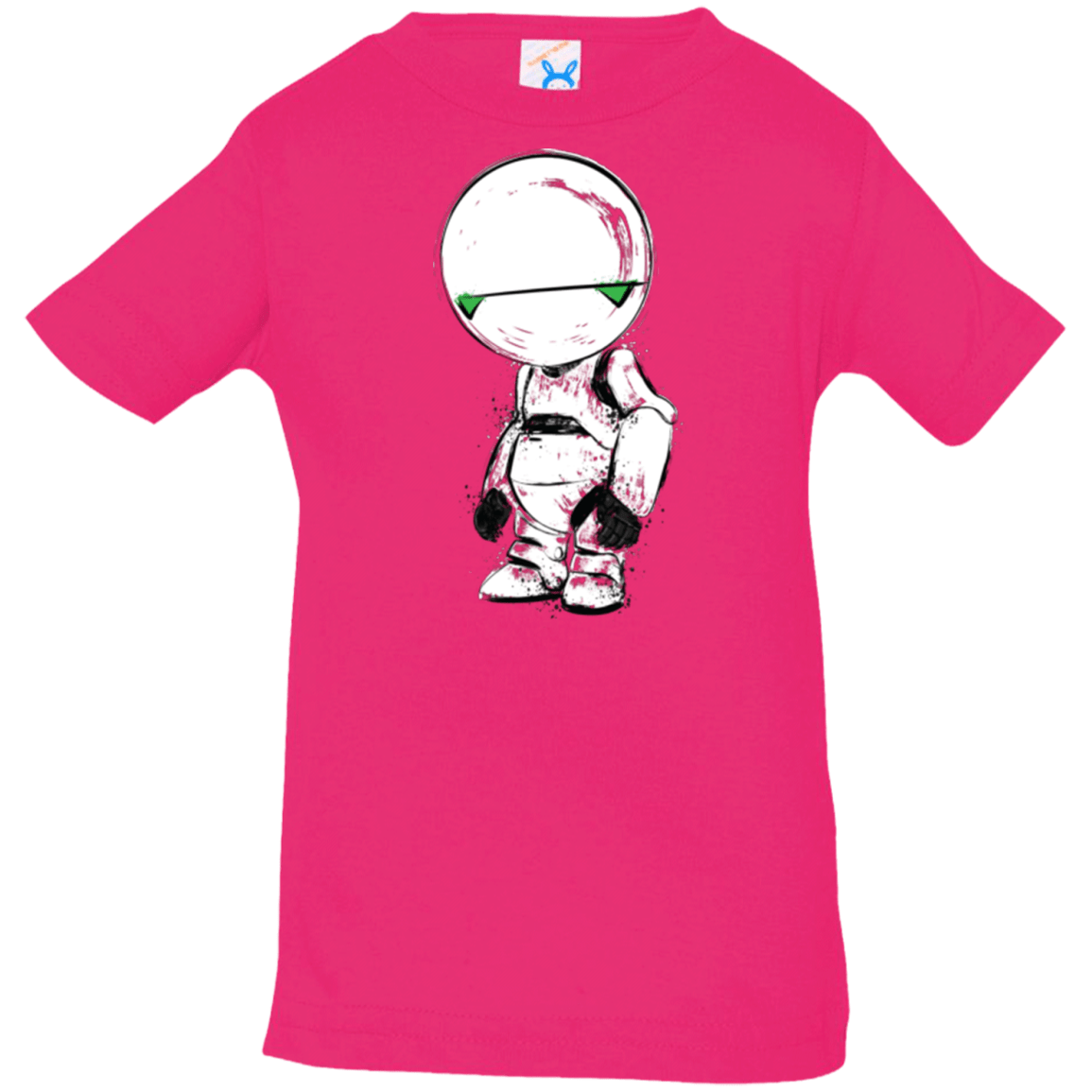 T-Shirts Hot Pink / 6 Months Paranoid Android Infant Premium T-Shirt