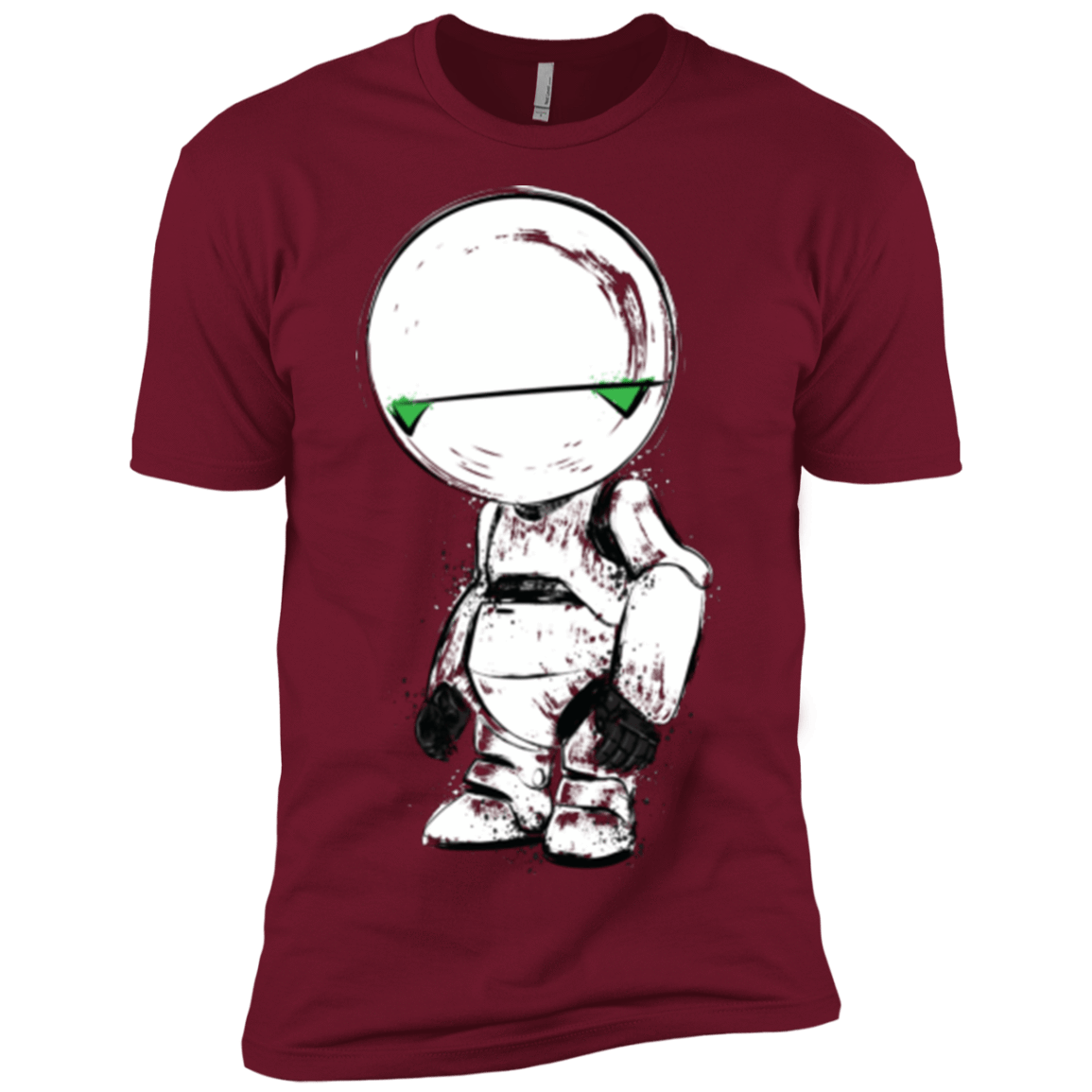 T-Shirts Cardinal / X-Small Paranoid Android Men's Premium T-Shirt