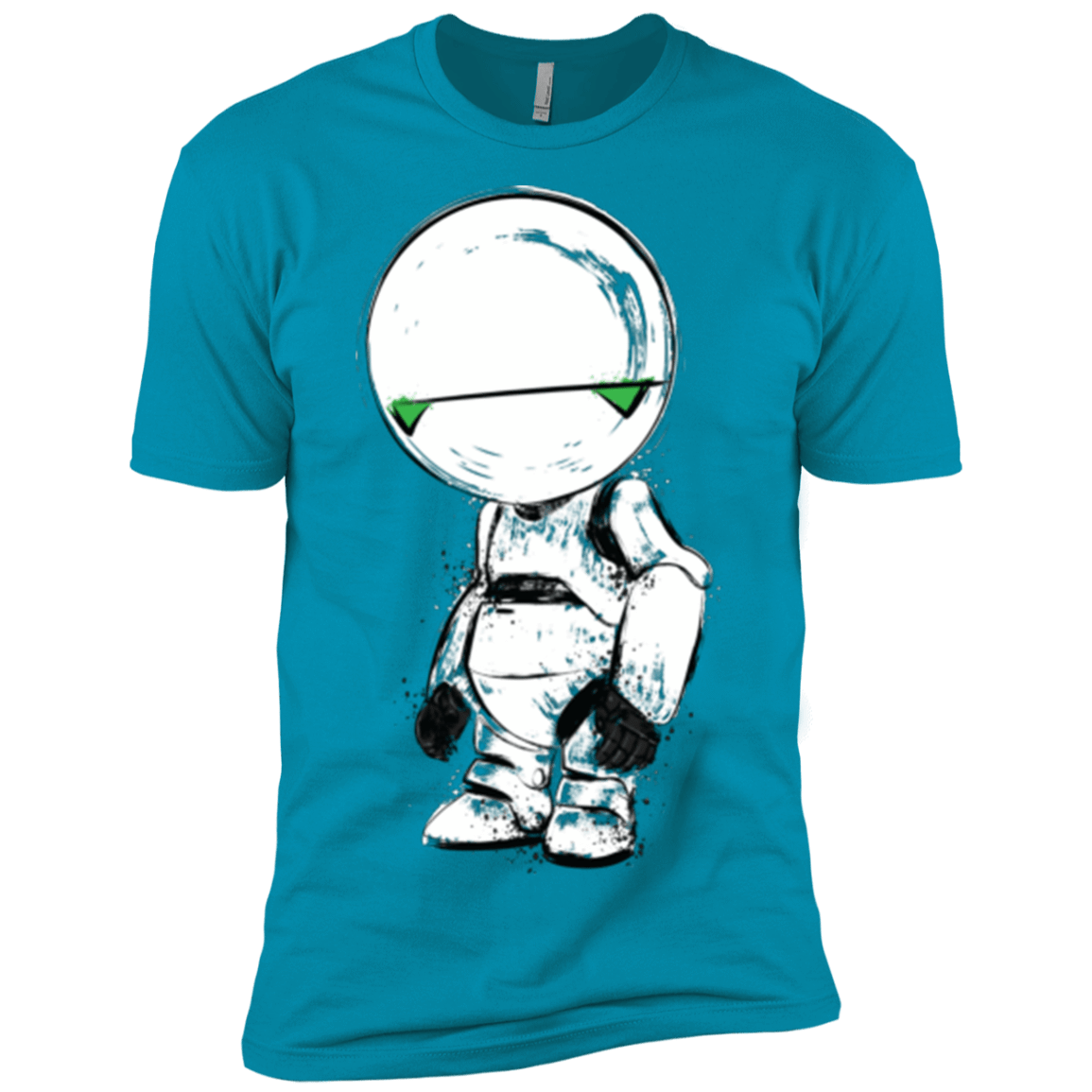 T-Shirts Turquoise / X-Small Paranoid Android Men's Premium T-Shirt